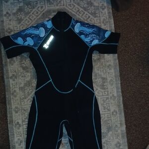 Kids Black and Blue One Piece